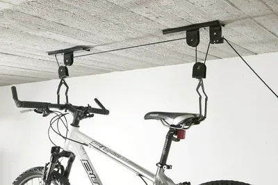 Fiets lift, een eenvoudig ophangsysteem. - 0