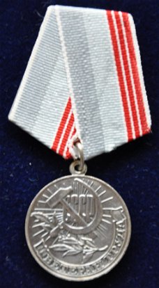 Russische medaille veteraan van de Arbeid