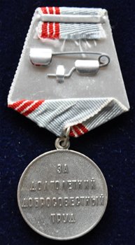 Russische medaille veteraan van de Arbeid - 1