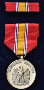 Amerikaanse National Defense Service Medaille + baton - 0