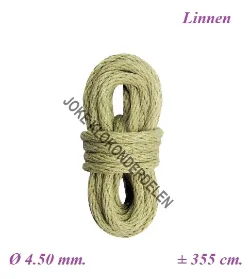 =Linnen Klok touw = Ø 4.50 mm.= 41896