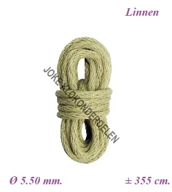 = Linnen Klok touw =Ø 5.50 mm.= 41898