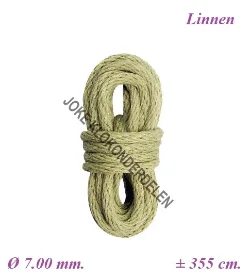 = Linnen Klok touw =Ø 7.00 mm.= 41899