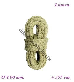= Linnen Klok touw =Ø 8.00 mm.= 417011