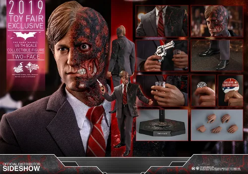 Hot Toys Exclusive The Dark Knight Two Face MMS546 - 0