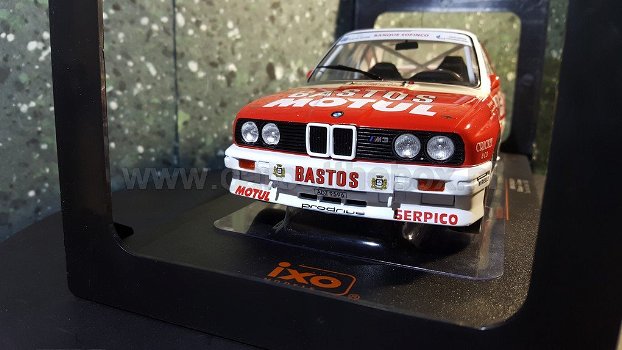 BMW E30 M3 #1 BASTOS 1:18 Ixo V350 - 1