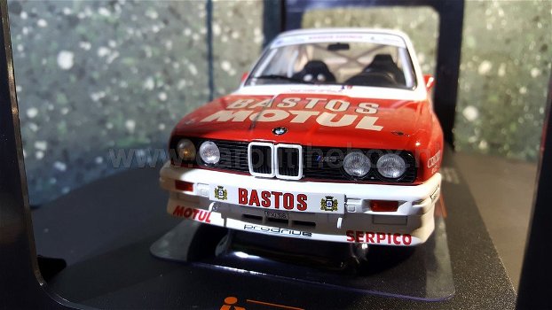 BMW E30 M3 #9 BASTOS 1:18 Ixo V351 - 1