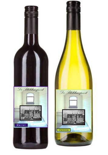 Wijn met eigen etiket 24 flessen 75 cl. rood/wit /rosé of combi - Afbeelding 3
