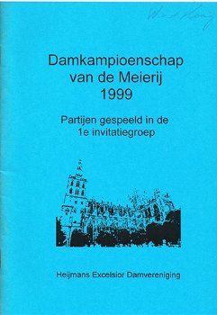 Damkampioenschap van de Meierij 1999 - 0