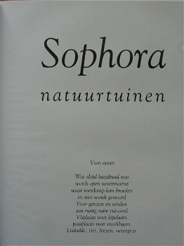 Sophora natuurtuinen - 1