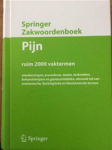 Arnoud van den Eerenbeemt - Springer Zakwoordenboek Pijn  (Hardcover/Gebonden)  Nieuw