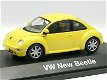 1:43 Schuco 04532 Volkswagen New Beetle 1997-2005 geel - 0 - Thumbnail