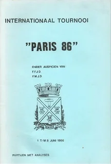 Internationaal tournooi "Paris 86"