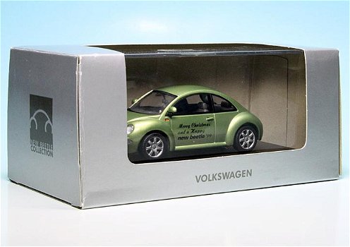 1:43 Schuco Volkswagen VW New Beetle 'Merry Christmas' - 1