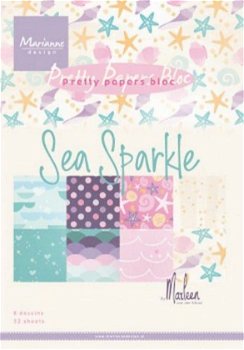 Marianne design papierblok Sea sparkle - 0