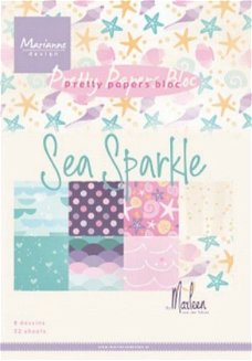 Marianne design papierblok Sea sparkle