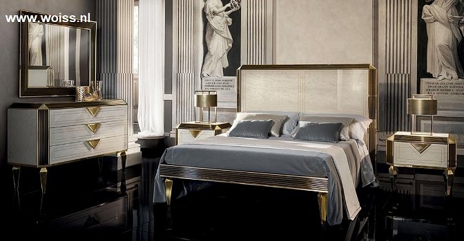 Italiaans bed met modern design - Woiss Breda NL - 0