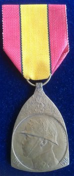 Belgische Herinneringsmedaille medaille 1914 1918 , medaille WW1 - 0
