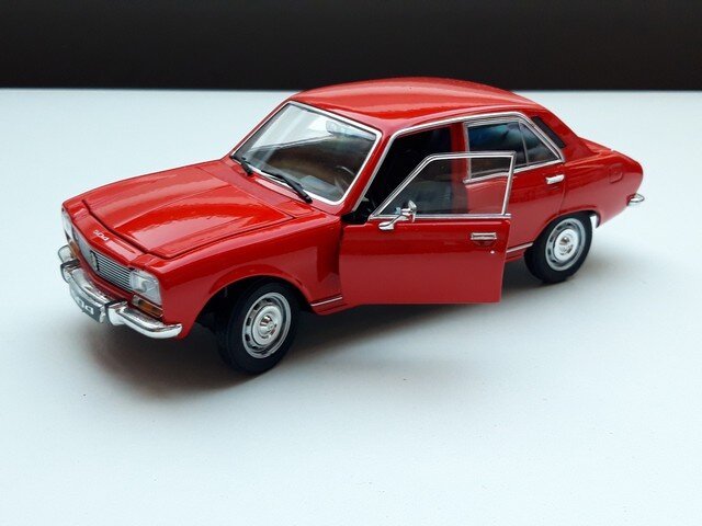 Nieuw modelauto in doos! Peugeot 504 – Miniatuur Welly 1:24 - Afbeelding 5
