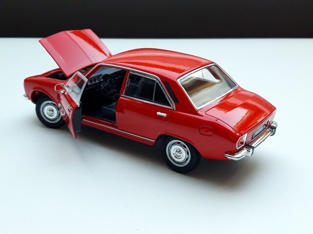 Nieuw modelauto in doos! Peugeot 504 – Miniatuur Welly 1:24 - Afbeelding 7