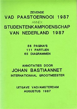 Zevende VAD Paastoernooi 1987 - 0