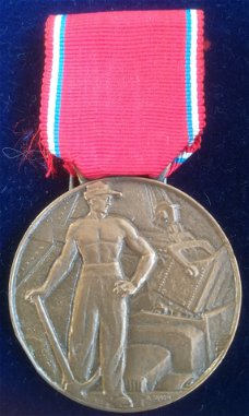 Medaille Travaux Publics De France