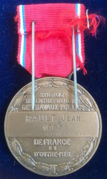 Medaille Travaux Publics De France - 1