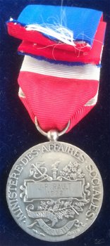 Franse Médaille d’Honneur du Travail du Ministère des Affaires Sociales - 1