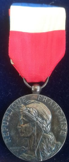 Franse medaille Travail Commerce Industrie
