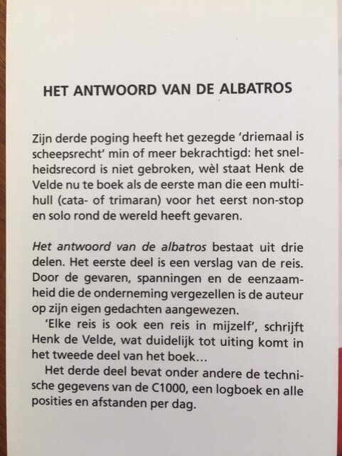 Het antwoord van de albatros - Henk de Velde - Afbeelding 2