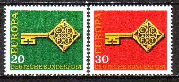 BR Duitsland 559 - 560 postfris - 0