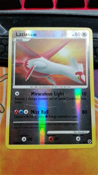 Latias 22/106 Rare (Reverse) Diamond & Pearl: Great Encounters gebruikt - 0