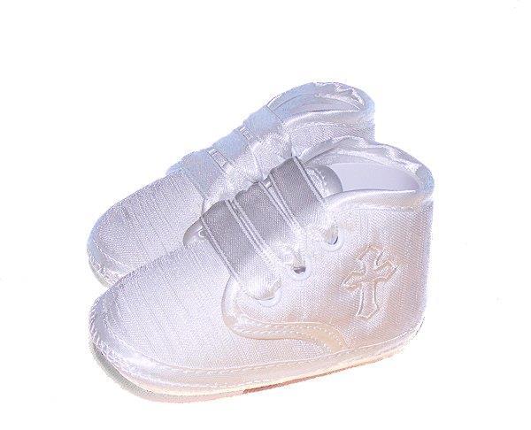 NIEUW wit leren baby schoentjes baby slofjes haarbandje - Afbeelding 4