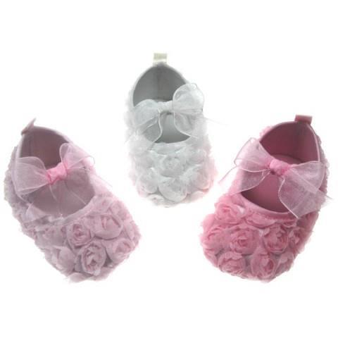 NIEUW wit leren baby schoentjes baby slofjes haarbandje - Afbeelding 6