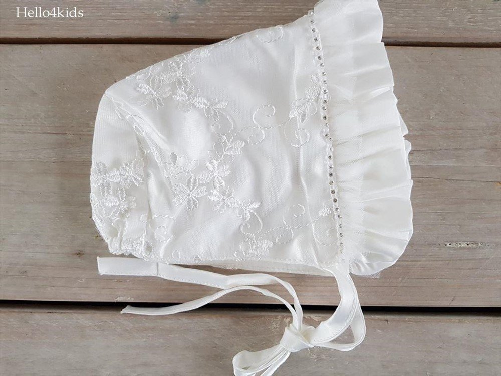 6-9 mnd Doopjurkje doopkleding doopsetje doopkleed Isabel - Afbeelding 2
