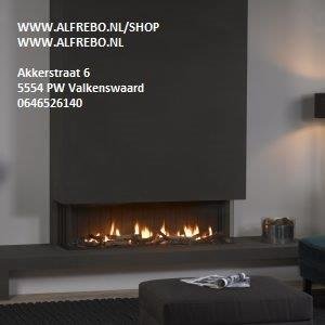 Gashaard gaskachel helex gasinbouwhaard alfrebo maatwerkhaard openhaard - 7