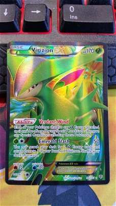  Virizion EX  96/101 Full Art Ultra Rare Black & White 10: Plasma Blast nm