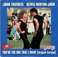 John Travolta & Olivia Newton-John ‎– You're The One That I Want (2 Track CDSingle)     