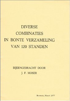 Diverse combinaties in bonte verameling van 120 standen