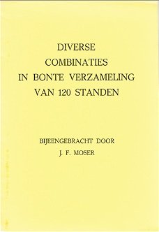 Diverse combinaties in bonte verameling van 120 standen