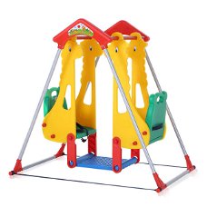 Speeltoestel Kinderschommel Giraffe - Speelparadijs Dierentuin