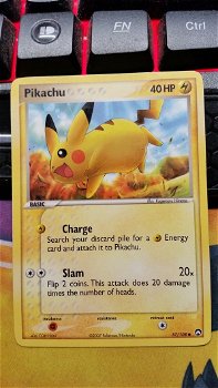 Pikachu 57/108 Common Ex Power Keepers gebruikt - 0