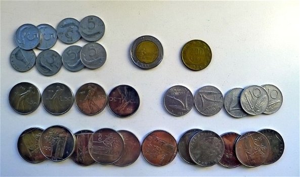 79 oude munten uit 10 diverse landen wereldwijd - 3