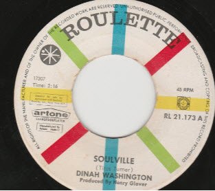 Dinah Washington- Soulville & You're A Sweetheart -1963 soul - 0