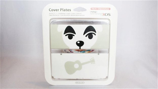 New Nintendo 3DS K.K. Slider Animal Crossing Cover Plate - 0
