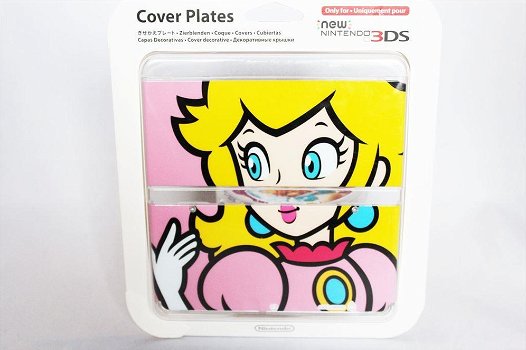 New Nintendo 3DS Peach Cover Plate - 0