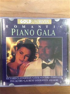 Romantic Piano Gala  (CD) Gold On Silver