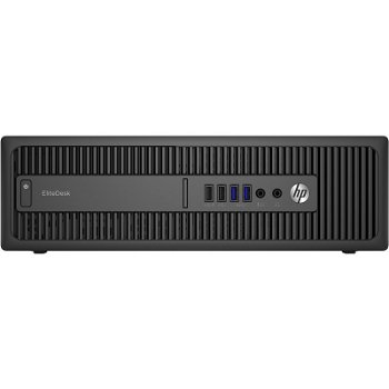 HP Elitedesk 800 G1 SFF i5-4590 3.30GHz 256GB SSD 16GB - Refurbished - 0