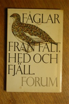 Fåglar fran fält, hed och fjäll