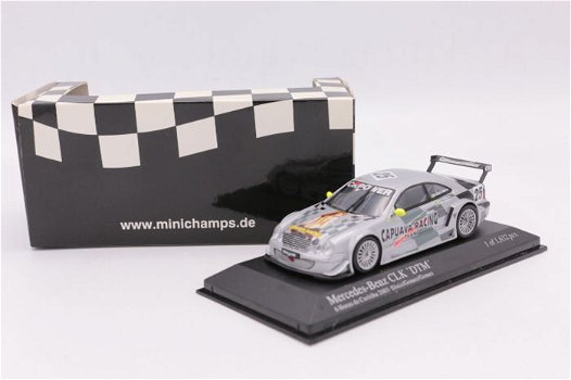 1:43 Minichamps Mercedes Benz CLK DTM Coupe - 0